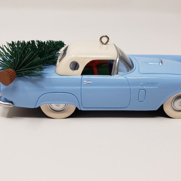 1993 Hallmark 1956 Ford Thunderbird #3 Classic American Cars Christmas Ornament - Picture 8 of 10